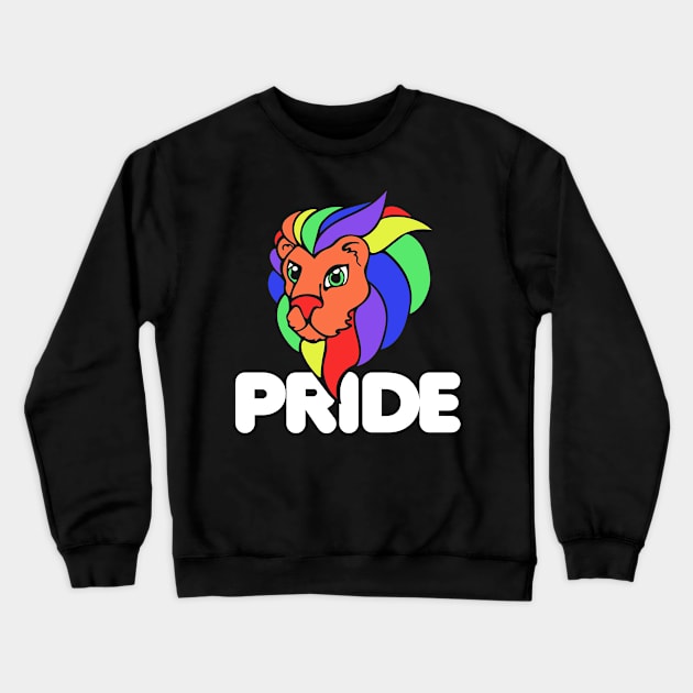 Pride Crewneck Sweatshirt by bubbsnugg